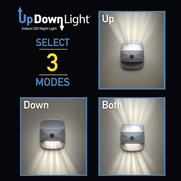 Sensor Brite Up Down Wireless Motion Sensing LED Night Light - Picture 2 of 6